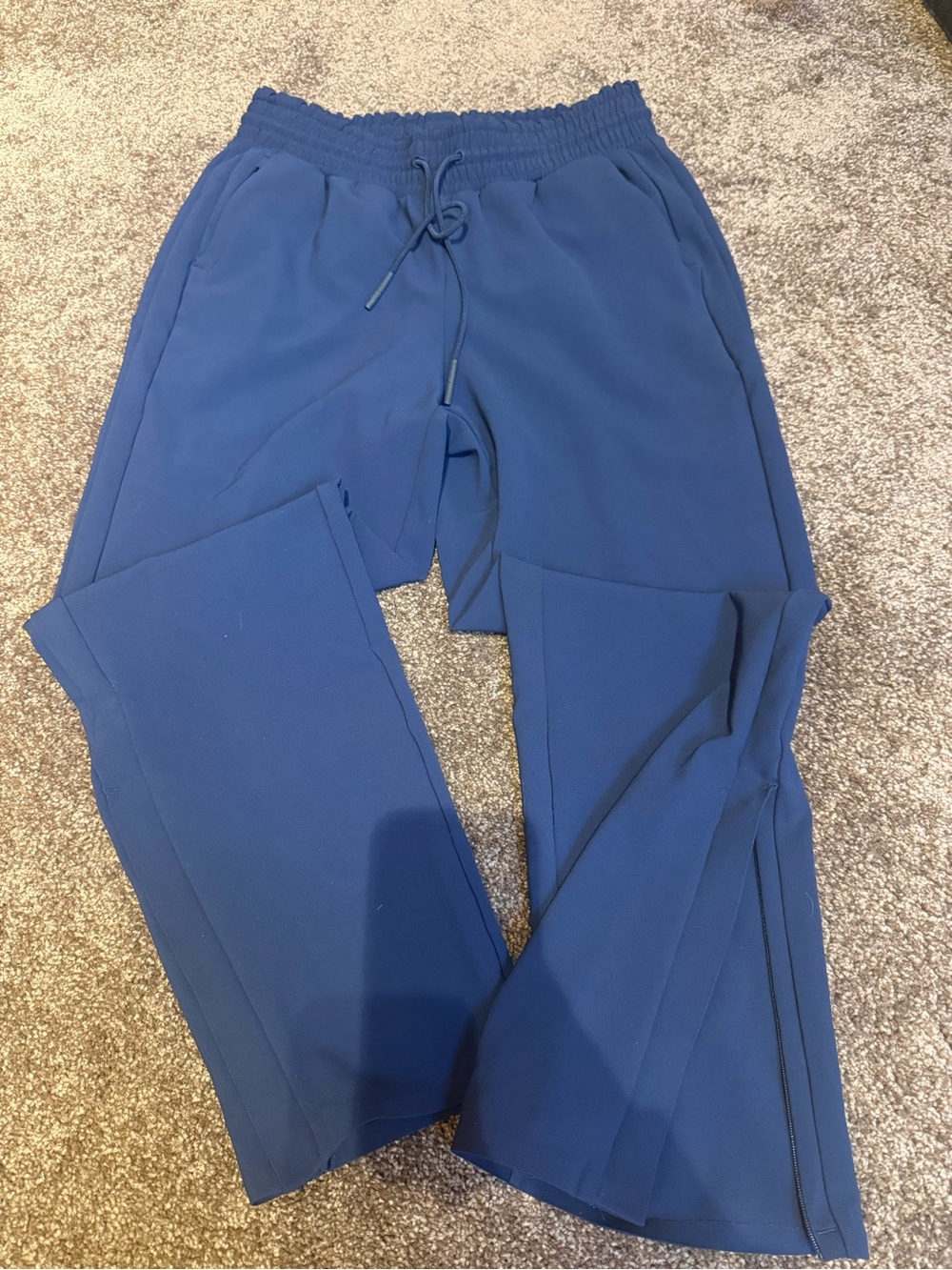 Athleta Metropolis Straight Leg Pants Navy